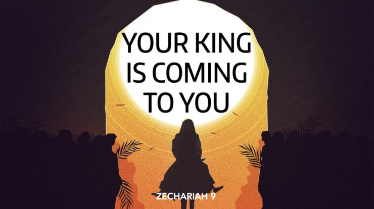 What is the prophetic message of zechariah 9:9-17